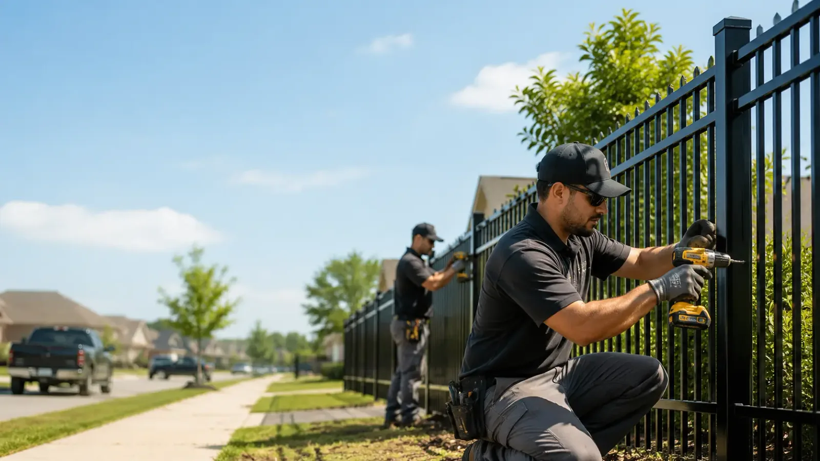 Metal Fence Installation in Marlboro, NJ